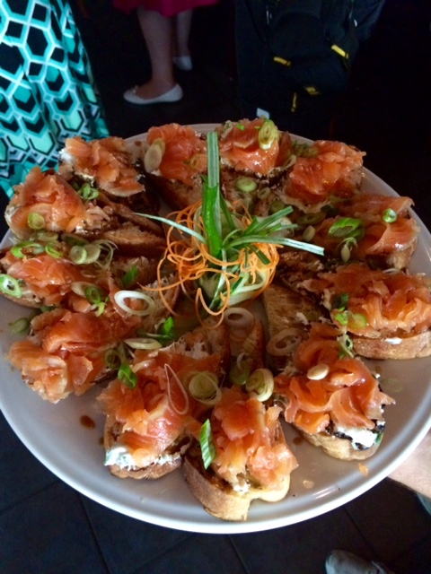 House Cured Salmon Crostini